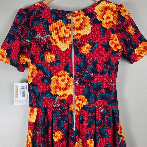 LuLaRoe Amelia Digital Floral Dress With Pockets - Picture 7 of 7